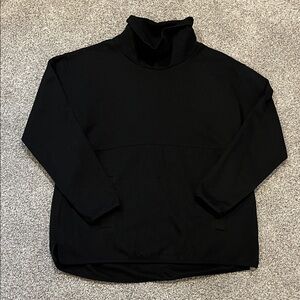 Tek Gear Women's Black High Collar Sweatshirt